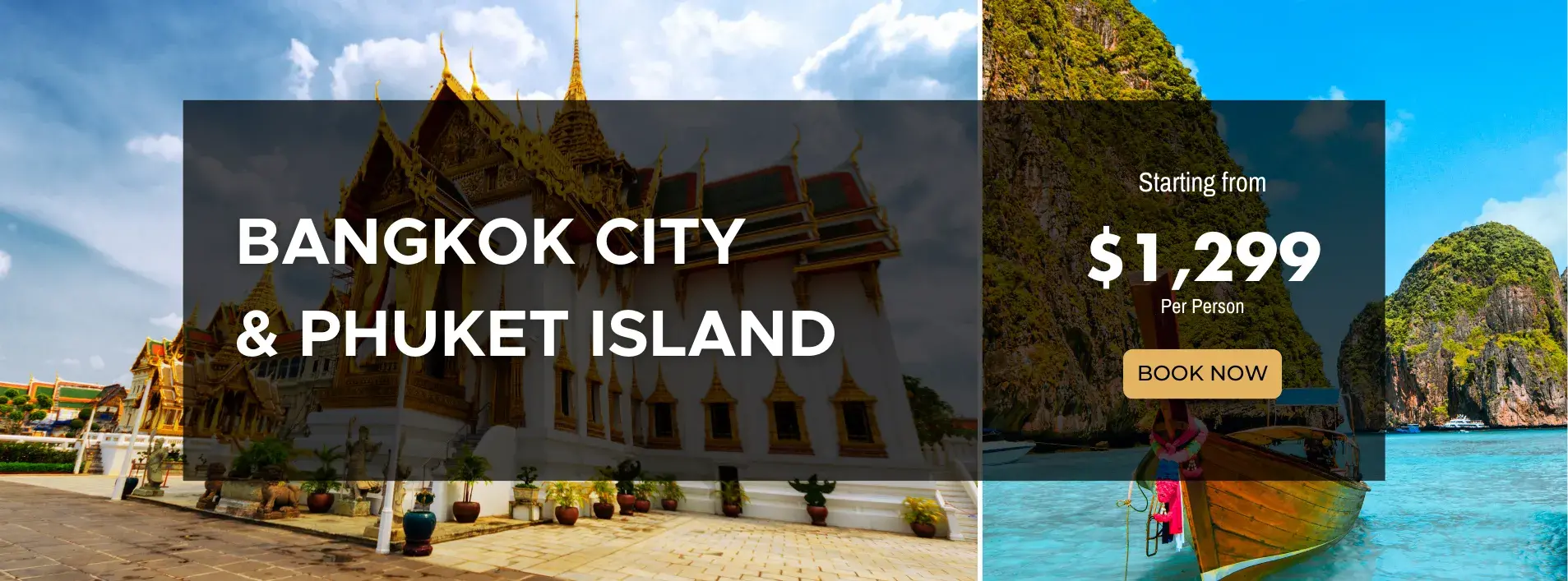 Bangkok City & Phuket Island Deluxe Escape